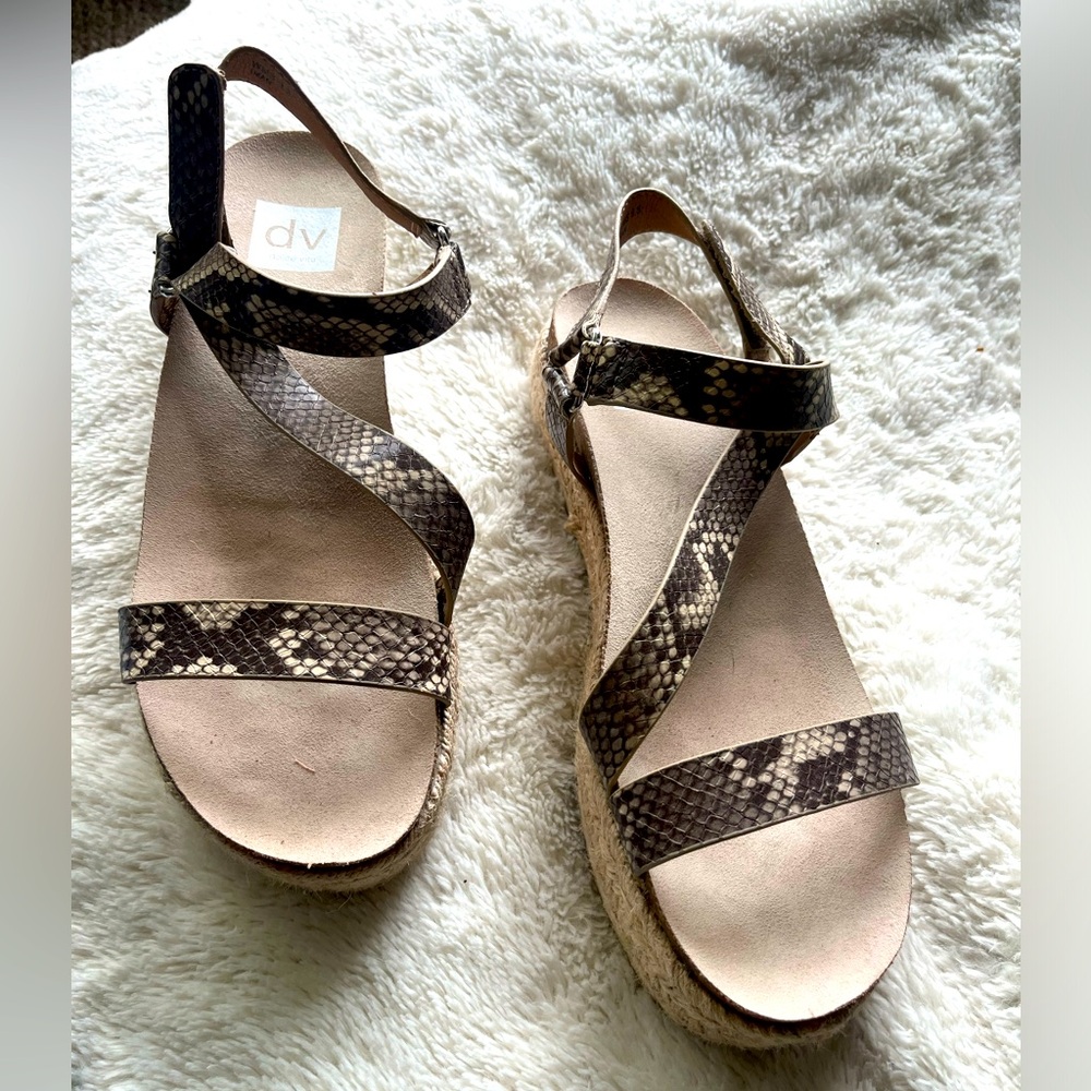 Dolce Vita Snakeskin pattern sandals